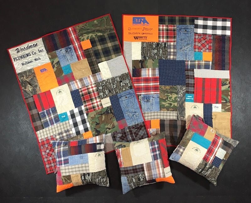 Memory blankets best sale made from shirts